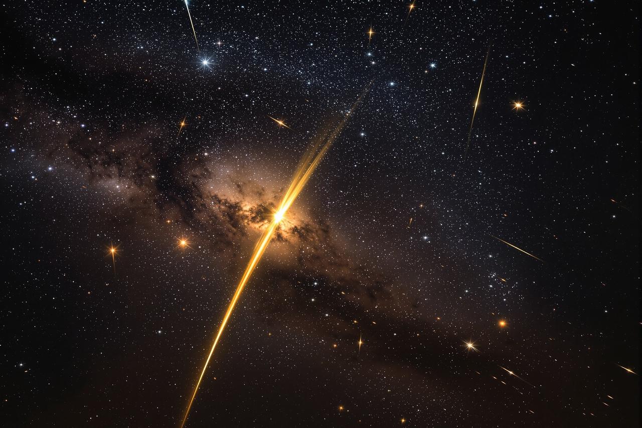 ai短剧合集 - 星空宇宙主题背景